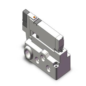 SMC VALVES VQ2100-51-02 Valve, 4 Way | AM9MRV