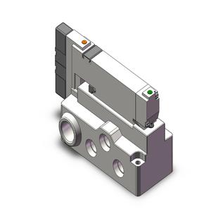 SMC VALVES VQ2200-51-02T Valve, 4 Way | AN8JBB