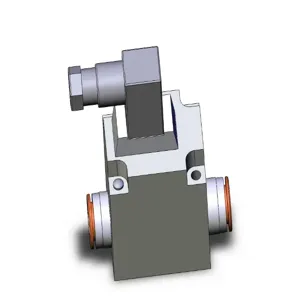 SMC VALVES VQ31A1-5YZ-C12 Valve, 3/8 Base Mount Size | AL8VNH