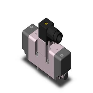 SMC VALVES VQ7-6-FG-D-3ZR Solenoid Valve, 4/5 Port Size | AL9AXR