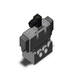 SMC VALVES VQ7-8-FHG-D-3ZA04T Solenoid Valve, 1/2 Base Mount Size | AN6PEG