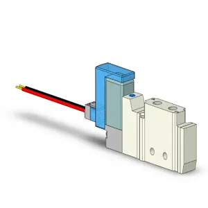 SMC VALVES VQZ1121-3L1-M5 Valve, 4/5 Port Size | AM9LGA