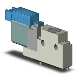 SMC VALVES VQZ115-5LO1-CP Valve, 3 Port Size | AM9LFW