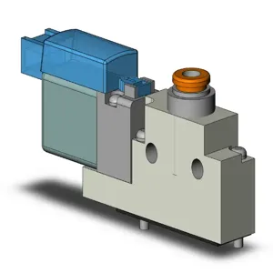 SMC VALVES VQZ115-5LO1-N3 Valve, 3 Port Size | AM7WNL