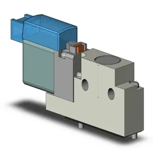 SMC VALVES VQZ115-5LOB1-CP Valve, 3 Port Size | AN7FXQ