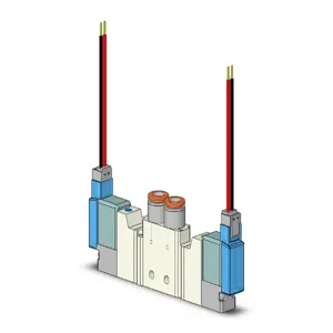 SMC VALVES VQZ1221-5M1-C6 Valve, 4/5 Port Size | AM8KWD