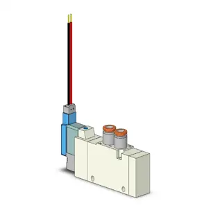 SMC VALVES VQZ2121-5M1-C6 Valve, 4/5 Port Size | AP3BEL