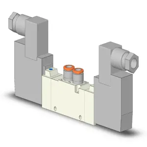 SMC VALVES VQZ2220B-5Y1-N7T Valve, 4/5 Port Size | AN2VWW