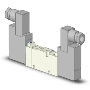 SMC VALVES VQZ2221-5YZ1-M5 Valve, 4/5 Port Size | AM9TGF