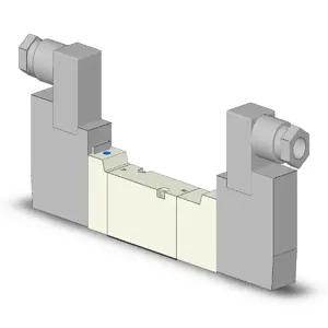 SMC VALVES VQZ2350-5YZ1 Valve, 4/5 Port Size | AN9UAG