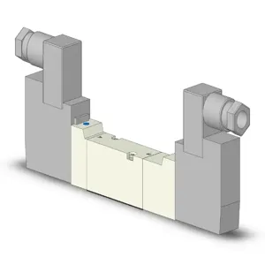 SMC VALVES VQZ2550-5YZ1 Valve, 4/5 Port Size | AN6BEN