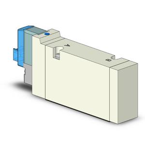 SMC VALVES VQZ3150-5LO1 Valve, 4/5 Port Size | AM8QVW