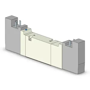 SMC VALVES VQZ3350K-5YO1 Valve, 4/5 Port Size | AN7DTX