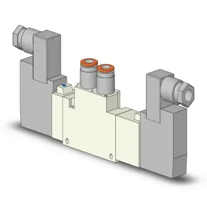 SMC VALVES VQZ3420-1Y1-C8 Valve, 4/5 Port Size | AM9TJL