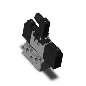 SMC VALVES VS7-6-FHG-D-1NA02 Magnetventil, 1/4 Basismontagegröße | AM2MFW