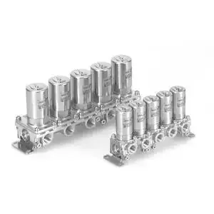 SMC VALVES VV2DW3-0202N-F Manifold Assembly | AN6JCE