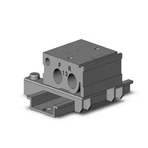 SMC VALVES VV3QZ12-02C-D0-00T Valve Manifold, 3 Inch Port Size | AN7YJF