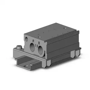 SMC VALVES VV3QZ12-04C-D0-00T Valve Manifold, 3 Inch Port Size | AN7JCR