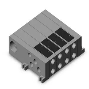 SMC VALVES VV5FS2-01T-041-02 Manifold Assembly, 4 Station | AL4BYT