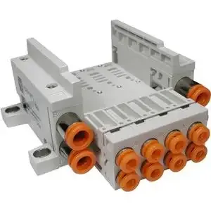 SMC VALVES VV5Q05-04N3C-S Valve Manifold, 4/5 Inch Port Size | AL4CAX