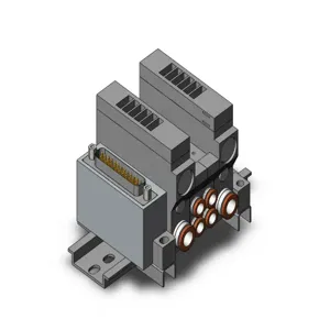 SMC VALVES VV5Q11-02C6FU0-DS Valve Manifold, 4/5 Inch Port Size | AL4CAZ