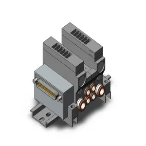 SMC VALVES VV5Q11-02N7FS0-DS Valve Manifold, 4/5 Inch Port Size | AL4CBA