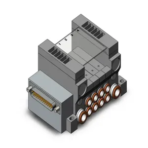 SMC VALVES VV5Q11-04N7FS0-NS Manifold Assembly, 4/5 Port Size | AM3BUJ