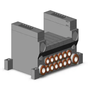 SMC VALVES VV5Q11-06N7S0-S Valve Manifold, 4/5 Inch Port Size | AL4CCN