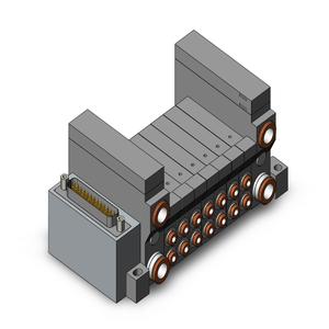 SMC VALVES VV5Q11-07N1FU0 Valve Manifold, 4/5 Inch Port Size | AN9VHB