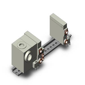 SMC VALVES VV5Q11-10N7T0-D Ventilverteiler, 4/5 Zoll Anschlussgröße | AL4CDQ