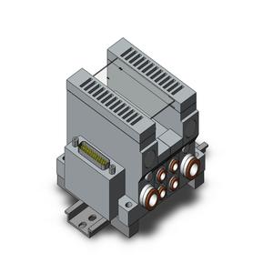 SMC VALVES VV5Q21-02C6FU0-DNS Valve Manifold, 4/5 Inch Port Size | AN3RER