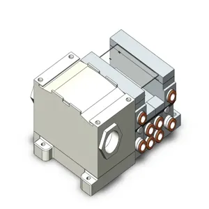 SMC VALVES VV5Q21-02C8T0-N Valve Manifold, 4/5 Inch Port Size | AM4VNJ