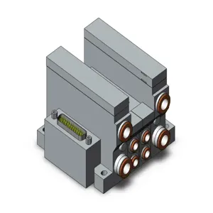 SMC VALVES VV5Q21-02N7FU0 Valve Manifold, 4/5 Inch Port Size | AN7QDT