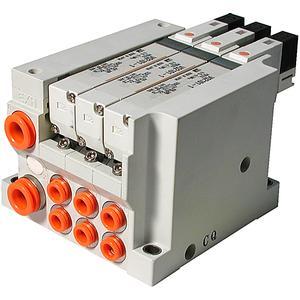 SMC VALVES VV5Q21-02N7L0-S Ventilverteiler, 4/5 Zoll Anschlussgröße | AL4CEN