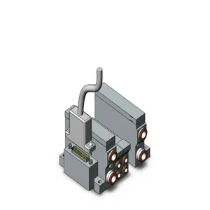 SMC VALVES VV5Q21-03C6FU3 Valve Manifold, 4/5 Inch Port Size | AN8RLB