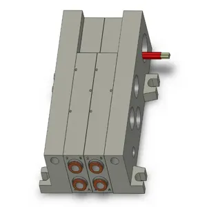 SMC VALVES VV5Q41-02N11TLU1-W Valve Manifold, 5 Inch Port Size | AN4FAR