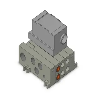 SMC VALVES VV5Q41-03N11TT0 Valve Manifold, Plug In, 4/5 Inch Port Size | AL7MQC