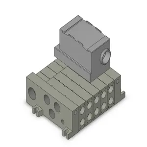 SMC VALVES VV5Q41-0503T0 Valve Manifold, 5 Inch Port Size | AM2JTZ