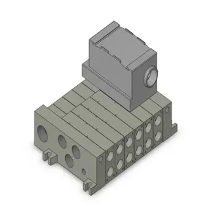 SMC VALVES VV5Q41-0603T0-W Valve Manifold, Plug In, 4/5 Inch Port Size | AL6TFR