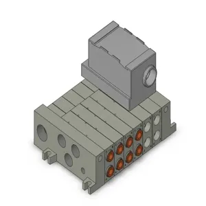 SMC VALVES VV5Q41-06N11TT0 Valve Manifold, 5 Inch Port Size | AM4DGV