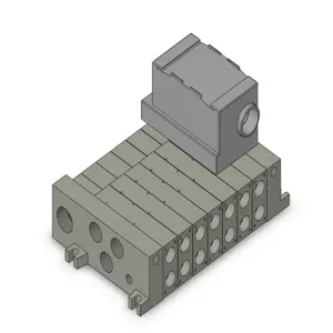 SMC VALVES VV5Q41-0703TT0-W Valve Manifold, 5 Inch Port Size | AL4CGY