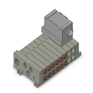 SMC VALVES VV5Q41-08C8T0 Manifold Assembly, 8 Station | AL4CHA