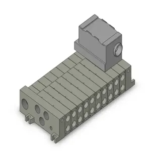 SMC VALVES VV5Q41-1003T0-W Valve Manifold, Plug In, 4/5 Inch Port Size | AL6TFV