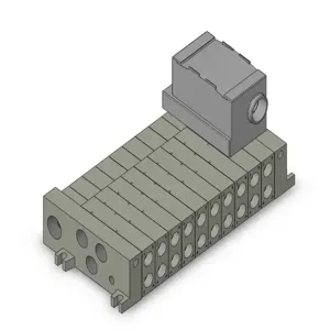 SMC VALVES VV5Q41-1003T0 Valve Manifold, 5 Inch Port Size | AM8BED