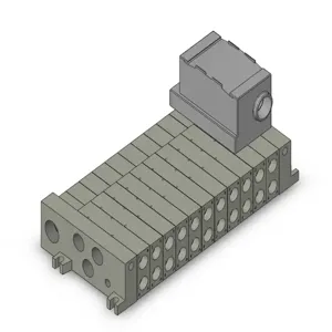 SMC VALVES VV5Q41-1103TT0 Valve Manifold, 5 Inch Port Size | AM9QYP