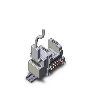 SMC VALVES VV5QC11-04C6FD3-DS Valve Manifold, 5 Inch Port Size | AM7VBN