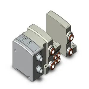 SMC VALVES VV5QC11-04N7SDA2 Valve Manifold, 5 Inch Port Size | AM8UKE