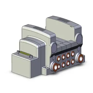 SMC VALVES VV5QC21-04N7FD0-S Valve Manifold, 5 Inch Port Size | AP2UHW