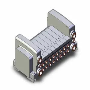 SMC VALVES VV5QC21-08N7SD0-D0R Valve Manifold, 5 Inch Port Size | AP2PMP