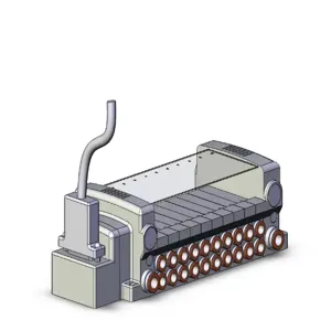 SMC VALVES VV5QC21-10C8FD3-NS Valve Manifold, 5 Inch Port Size | AP2DBW